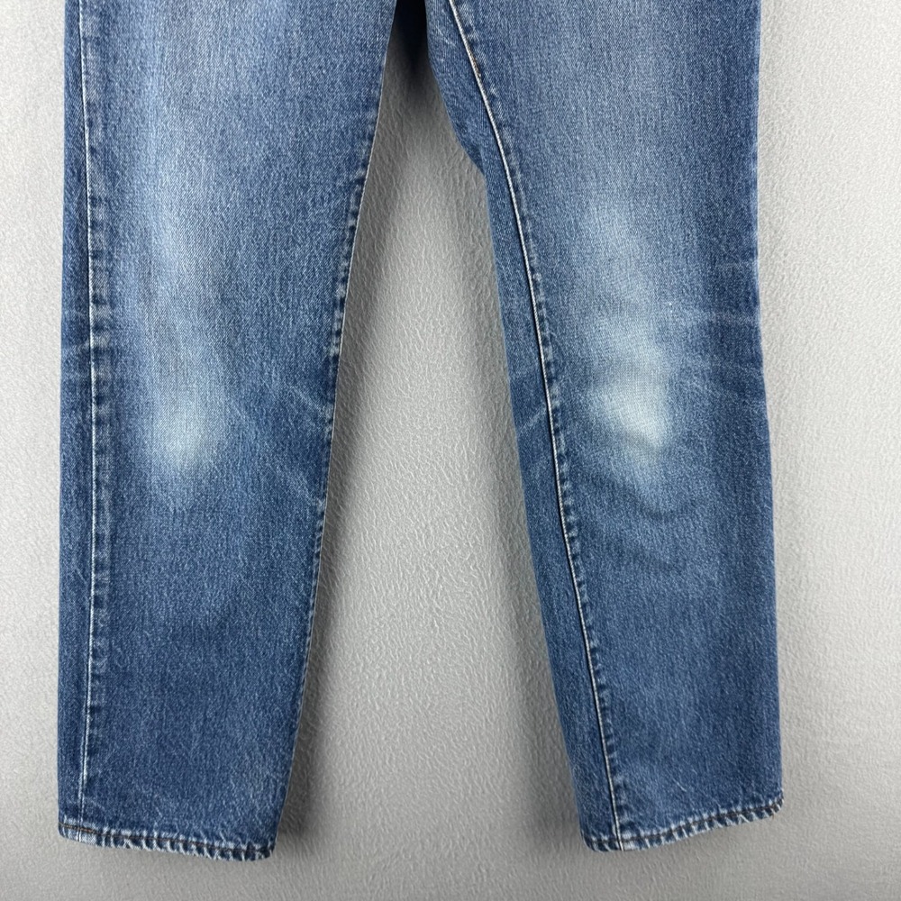 Vintage Levis Jeans Womens 33x36 (Fits 29x31) 501 High Rise Straight 80s USA - Picture 3 of 16
